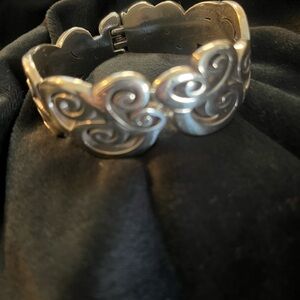 Brighton Silver Swirl Bracelet